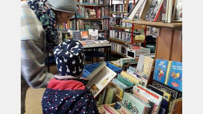 Bild: gis
Zum "Tag der Bibliotheken" hatte der Bücherstadl in Fichtelberg eingeladen.