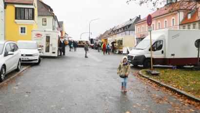 Bild: njn
Überschaubar waren das Angebot und die Menschenmassen beim diesjährigen Martinimarkt.