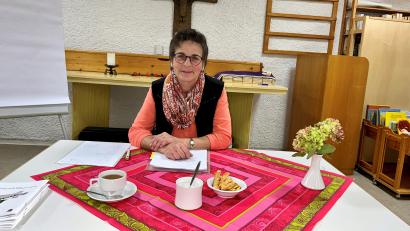 Bild: ils
Heimatdichterin Gertraud Mois hielt beim ökumenischen Frauentreff Wildenreuth einen Vortrag.