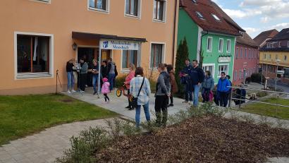 Bild: gi
Die Musikschule am Marktplatz in Moosbach betreut derzeit über 300 Schüler.