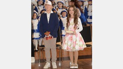 Bild: bey
Ben und Annabell sind das neue Vohenstraußer Kinderprinzenpaar für die kommende Faschingszeit.