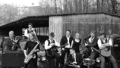 Archivbild: brü
So haben sie ausgesehen, die Funky Blues Rabbits kurz nach der Gründung der Band vor 20 Jahren.