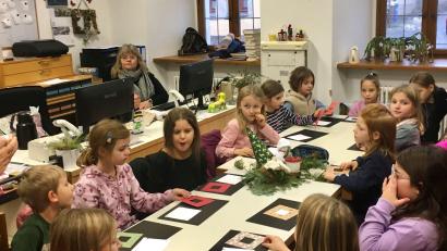 Bild: Ursula Anzer/exb
Adventsbasteln