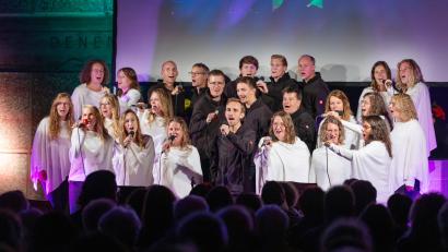 Bild: hp@schwarzenbach.biz/exb
Der Evangelische Freundeskreis führt in Wernberg-Köblitz das Musical "Die Hütte" auf.