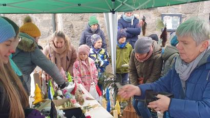 Bild: mas
Adventsstandl in Störnstein.