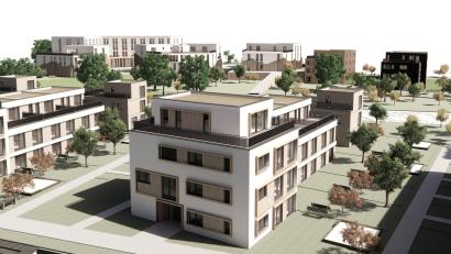 Archivbild: Ziegler Group/exb
Auf einer Fläche von vier Hektar sollten an der Seepromenade in Kemnath unter anderem 100 Wohneinheiten, ein Parkhaus und ein Hotel entstehen. Die Ziegler-Group wird wohl nicht in das Projekt weiter investieren.