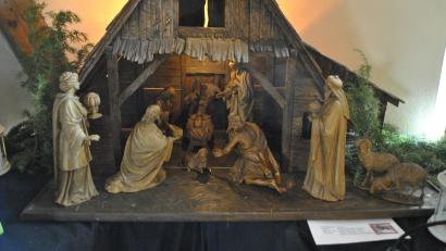 Bild: wfw
Eine mittlerweile sehr seltene aus dem Jahr 1950 stammende Wendler-Krippe mit der Anbetung der Könige aus dem Haus von Maria-Theresia Wagner, einer gebürtigen Schnaittenbacherin.