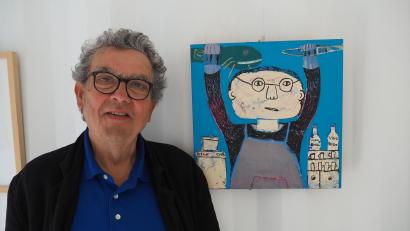 Bild: bl
Heiko Herrmann leitet weiterhin den Kunstverein Pertolzhofen.