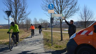 Archivbild: dob
Der Simultankirchradweg ist einer von vielen Radwegen im Landkreis Neustadt/WN. Mit einem neuen Konzept soll die Infrastruktur für die Radfahrer weiter verbessert werden.
