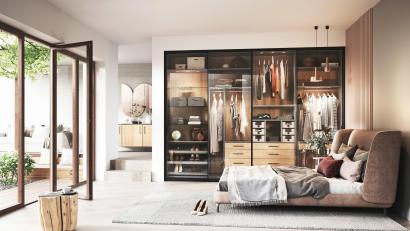 Bild: Cabinet/dpa
Schöne Aussichten: Ordnung im gläsernen Kleiderschrank von Cabinet.