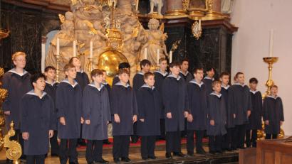 Bild: kro
Die Wiener Sängerknaben begeisterten mit ihrem Weihnachtskonzert in der Stiftsbasilika Waldsassen.