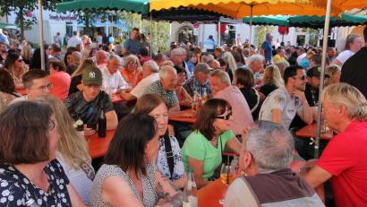 Bild: kro
Der Termin für das Bürgerfest 2024 steht: Am 16. Juni soll es bei der Feier ähnlich hoch her gehen, wie bei der vergangenen Auflage 2022 (Bild).