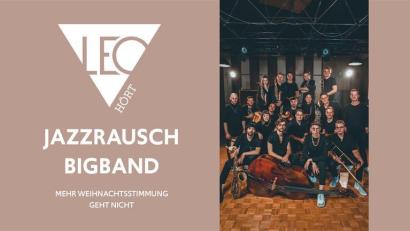 Bild: Georg Stirnweiß / Grafik: Redaktion Magazine
Die Jazzrausch Bigband bringt Jazzfans und Tanzwütige zusammen.