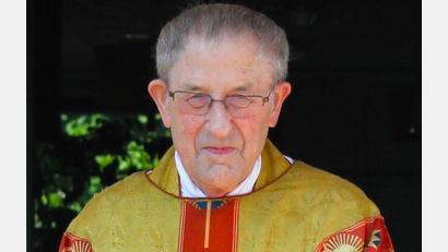 Archivbild: bph
Pfarrer Josef Lobinger wird am Freitag in Perschen beigesetzt.