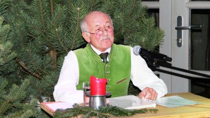 Bild: Krones
Reinhold Escherl begeisterte das Publikum beim Freihunger Advent.