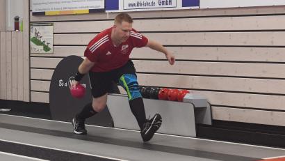 Bild: otr
Nach einer Trainingsverletzung während der Woche ist fraglich, ob Michael Wehner in Lahr eingesetzt werden kann.