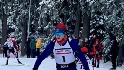 Bild: Marschel/exb
Tobias Loos unterwegs in Oberwiesenthal.