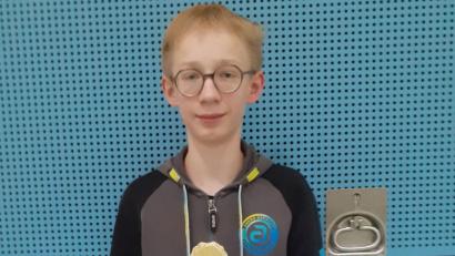 Bild: Josef Bauer
Samuel Grünwald gewann bei der "Bayerischen" den Siegerpokal.