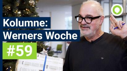 Bild: Christian Gold
Frank Werner kommentiert die Themen der Woche.