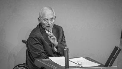 Archivbild: Kay Nietfeld
Wolfgang Schäuble (CDU), ehemaliger Bundestagspräsident.