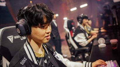 Bild: Riot Games/dpa
Mit einer Blitzidee verhinderte LoL-Star Chovy beim MSI 2023 die Niederlage seines Teams.