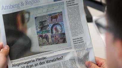 Bild: Wolfgang Steinbacher
Die Geschichte mit den vernachlässigten Pferden im Landkreis beschäftigt die Menschen. Jetzt ist auch das Veterinäramt eingeschritten.