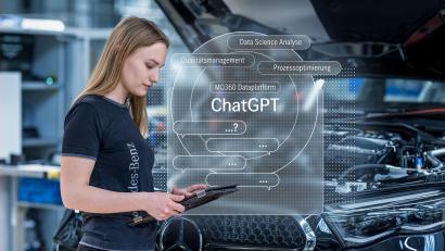 Bild: Mercedes-Benz AG/dpa
Die Softwareingenieure der Autohersteller bekommen es immer häufiger mit Künstlicher Intelligenz zu tun.