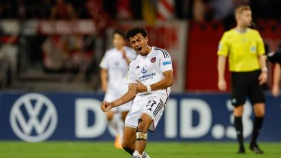 Bild: Daniel Löb/dpa
U21-Nationalspieler Nathaniel Brown wechselt im Sommer zur Eintracht.