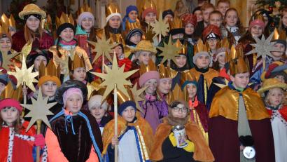 Bild: dob
Mehr als 100 Mädchen und Buben ziehen in diesen Tagen als Sternsinger gewandet durch die Großgemeinde und sammeln Spenden für das Amazonasgebiet.