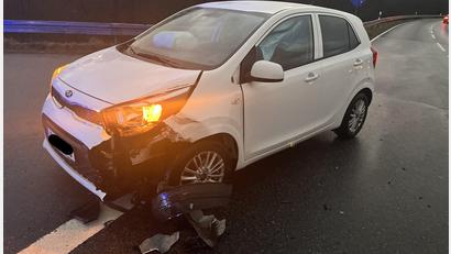 Bild: Polizei Sulzbach-Rosenberg/exb
Bei Hahnbach hat es am Mittwochnachmittag gekracht.