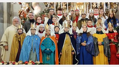 Bild: rgl
Die Sternsinger in Luhe waren besonders fleißig und sammelten fast 5000 Euro.
