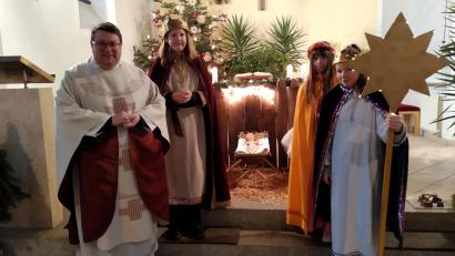 Bild: gi
Die Sternsinger der Filialkirche Tröbes haben 1169 Euro an Spenden gesammelt.