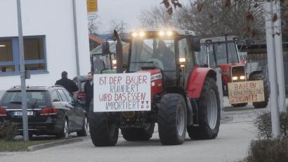 Bild: Hirsch
So stark wie am großen Protesttag am Montag wird die Mobilisierung im Landkreis Schwandorf erst einmal wohl nicht mehr ausfallen. Am Samstag ist wieder eine größere Kundgebung in Nabburg geplant.