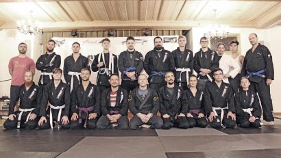 Bild: DJK Ebnath/exb
Beim Jiu-Jitsu-Team der DJK Ebnath gab es neue Graduierungen.