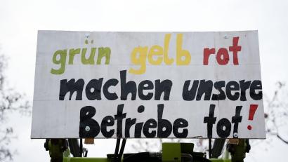 Bild: Alexander Unger
Die Protestwoche führt Landwirte auch nach Burglengenfeld.