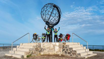 Bild: Butscheike/Mender/exb
Das Nordkap ist erreicht.