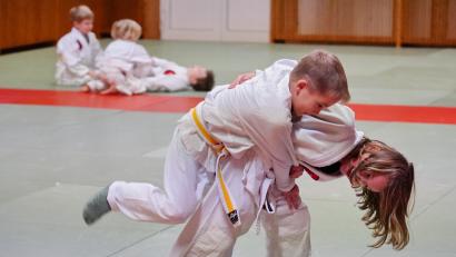 Bild: Reiner Fröhlich
Judo ist eine Sportart, die sehr viel Beweglichkeit erfordert.