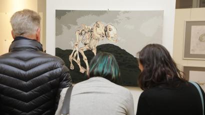Archivbild: Wolfgang Steinbacher
Die Jahresausstellung der Gruppe der Amberger Künstler ist eine feste Institution in der Stadtgalerie. 2024 wird die 51. Auflage dieser Ausstellung in der Alten Feuerwache zu sehen sein.
