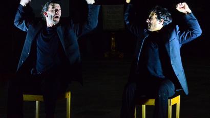 Bild: Kunz
Alles nur eine Frage des Tanzes: Guido Badalamenti und David Cahier.