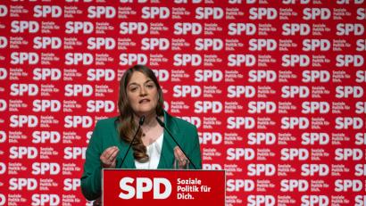 Archivbild: Stefan Puchner/dpa
Ronja Endres möchte bei der Europawahl im Juni 2024 für die Oberpfälzer SPD antreten.