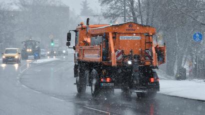 Archivbild: Stephan Huber
Der Winterdienst im Raum Weiden hat gut vorgesorgt.