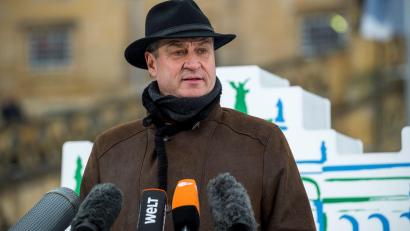 Bild: Daniel Vogl/dpa
Markus Söder (CSU), Ministerpräsident von Bayern.