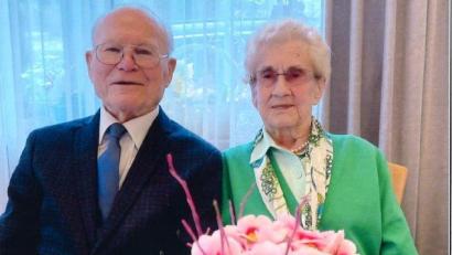 Bild: bk
Hans und Erna Eller stehen seit 70 Jahren fest zusammen.