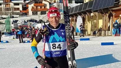 Bild: chl
Der Hirschauer Bernhard Langer holte bei den Winter World Masters Games seine zweite Silbermedaille im Skilanglauf