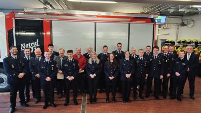 Bild: Feuerwehr Pfreimd/exb
Bei der Jahreshauptversammlung der Feuerwehr Pfreimd stehen Ehrungen und Beförderungen auf der Tagesordnung.