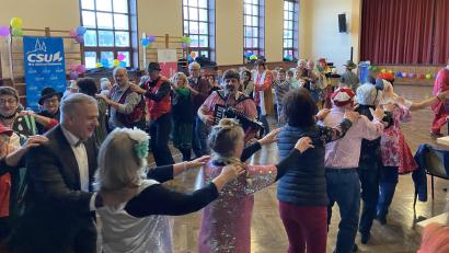 Archivbild: Markus Scharnagl/exb
Beim "Fasching 60+" in der Stadthalle Waldsassen soll es am 3. Februar wie zuletzt rund gehen.