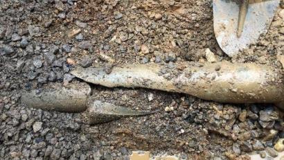 Bild: bö
Ein Wasserrohrbruch legt am Freitagvormittag das Leitungsnetz in Mantel und Weiherhammer lahm.