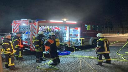 Bild: Feuerwehr Pertolzhofen/exb
Im Vorjahr enorm gefordert: Die Feuerwehr Pertolzhofen. Mit Übungen hält man sich einsatzbereit.