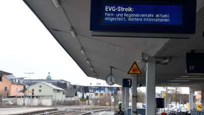 Symbolbild: Petra Hartl
Der nächste Bahnstreik legt den Zugverkehr in der Oberpfalz lahm. Diesmal streikt die GDL.