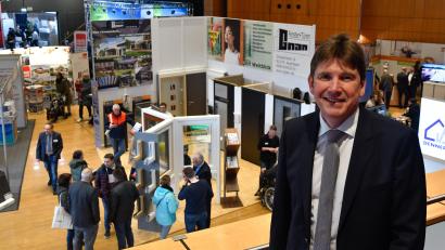 Archivbild: Petra Hartl
Thomas Resch ist der Leiter der Oberpfälzer Baumesse. Sie findet heuer zum 28. Mal statt.